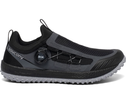 Tenis Saucony Switchback 2 Mujer Zapatillas Trail Running Negras / Charcoal México MX-581-NJ